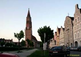  / LANDSHUT  .  (XVI ) / St. Jodok Church (16th cent.)