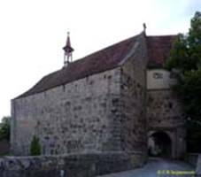   .  / ROTHENBURG O. D. T.  .  (1475) / St. Wolfgang church (1475)