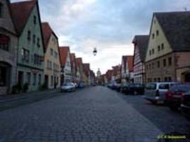   .  / ROTHENBURG O. D. T.       () / Fortress and houses (Gothic)