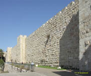  / JERUSALEM    (XVI ) / Old City walls (16th cent.)