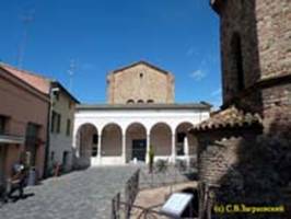  / RAVENNA  .  (XVI )    (VVI ) / Santa Spirito cathedral (16th cent.) and Arian Baptisterium (6th cent.)