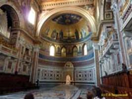  / ROME   ( ) (IVXVI a),  (V ) / San Salvatore cathedral (Lateran basilica) (4th-16th cent.), baptisterium (5th cent.)