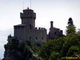 - / SAN MARINO  (XIIIXIV ) / Fortress (13th  14th cent.)