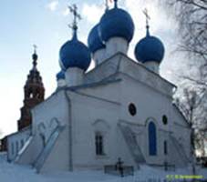   ()  ,  .   (. XVI ) // Solnechnogorsky region, Chashnikovo village. Troitskaya church (beg. 16th c.)