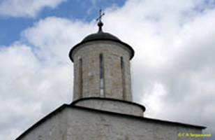   () - ,  .   (. XIV ) / / Naro-Fominsky region, Kamenskoye village. Nikolskaya church (beg. 14th c.)