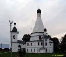  ,  .   (. XVI ) // Stupino region, Gorodnya village. Voskresensky church (end 16th c.)