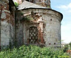  ,  .  (. XVI ) // Ramenskoye region, Stepanovskoye village. Blagoveshenskaya church (end 16th c.)