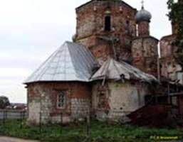  ,  .  (. XVI ) // Ramenskoye region, Stepanovskoye village. Blagoveshenskaya church (end 16th c.)