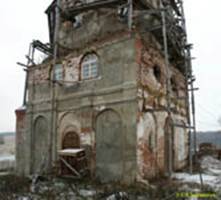  ,  .   (1- . XVI ) // Stupino region, Chirkino village. Pokrovskaya church (1st half 16th c.)