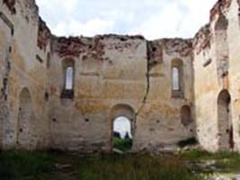   / KRASNY HOLM   :   (. XV ) / Antoniev cloister. Nikolsky Cathedral (end 15th cent.)