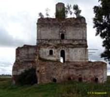   / KRASNY HOLM   :   (. XVII ) / Antoniev cloister. Voznesenskaya Church (end 17th cent.)