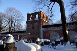  .     ( XVII ) / Donskoy cloister. The New Cathedral and walls (end 17th cent.)