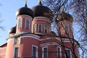  .     ( XVII ) / Donskoy cloister. The New Cathedral and walls (end 17th cent.)