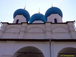  / SERPUKHOV  .   (. XVI ) / Vysotsky cloister. Zachatievsky cathedral (end 16th c.)