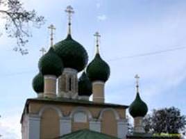  / UGLICH   .    (1628),    (1681) / Alexeevsky cloister. Uspenskaya (Divnaya) church (1628), Ioanna Predtechi church (1681)