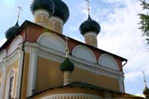  / UGLICH  -  (1706)   (1730) / Spaso-Preobrazhensky Cathedral (1706) and bell-tower (1730)