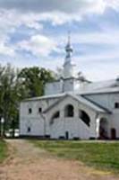  / UGLICH  - .  ,  ,  (XVII ) / Nikolo-Uleiminsky cloister. Nicolsky cathedral, Vvedenskaya church, fortress (17th cent.)