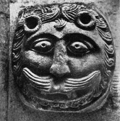 A fragment of decoration of Vladimir assumption Cathedral.