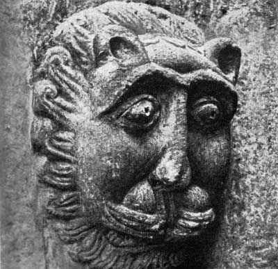 A fragment of decoration of Vladimir assumption Cathedral.