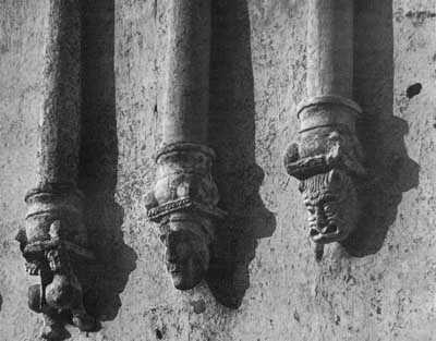 A fragment of decoration of the Church of the Intercession on the Nerl.