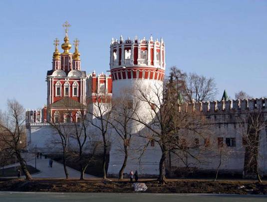 Strengthening of the Novodevichy convent