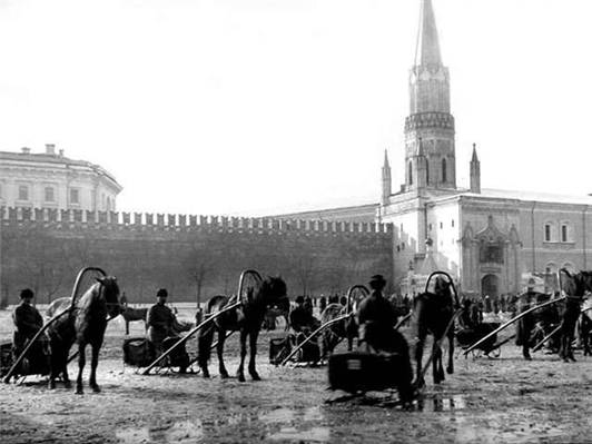 Moscow Kremlin at photos 1910.
