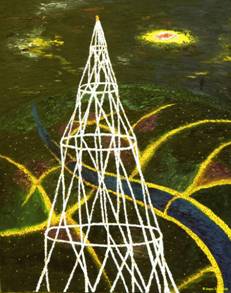 Sergey Zagraevsky
SHUKHOVS TOWER ON SHABOLOVKA
9060 oil, canvas
2008
