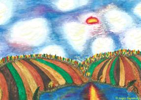 Sergey Zagraevsky. AUTUMN CLOUDS
2130 wat.col.
2018
