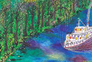 Sergey Zagraevsky
ON THE FARAWAY AMAZON RIVER
21x30 wat.col.
2013
