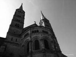 The apse of the cathedral in Bamberg