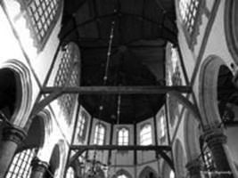 Wood and stone (Old church in Amsterdam)