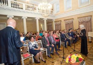 Sergey Zagraevsky. The opening of the jubilee exhibition (September 2014)
