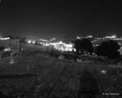 Night panorama of Old Jerusalem