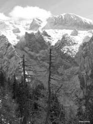 Above a gorge