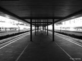 Empty platform