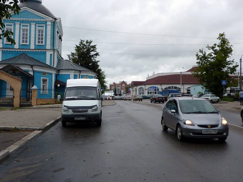 The prospect street 1st Shock army from the historic centre is also blocked by a new building...