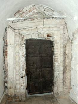 Portal of Feodor chapel of Trinity Church in the village.