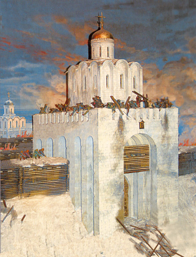 Golden Gate. Reconstruction by the author (option).