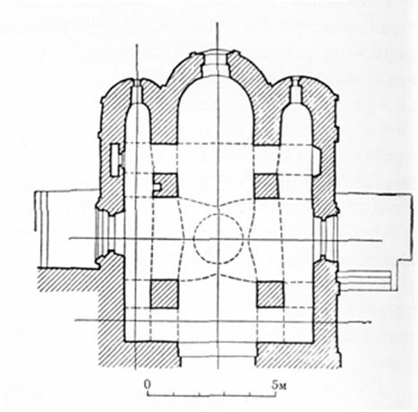 The plan of the upper house in Gorodnya.