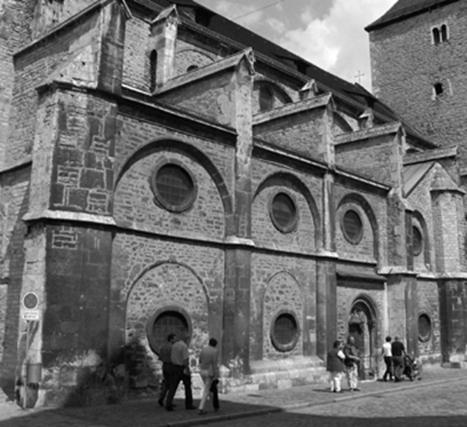 The Church of St. Ulrich in Regensburg (XIII century).